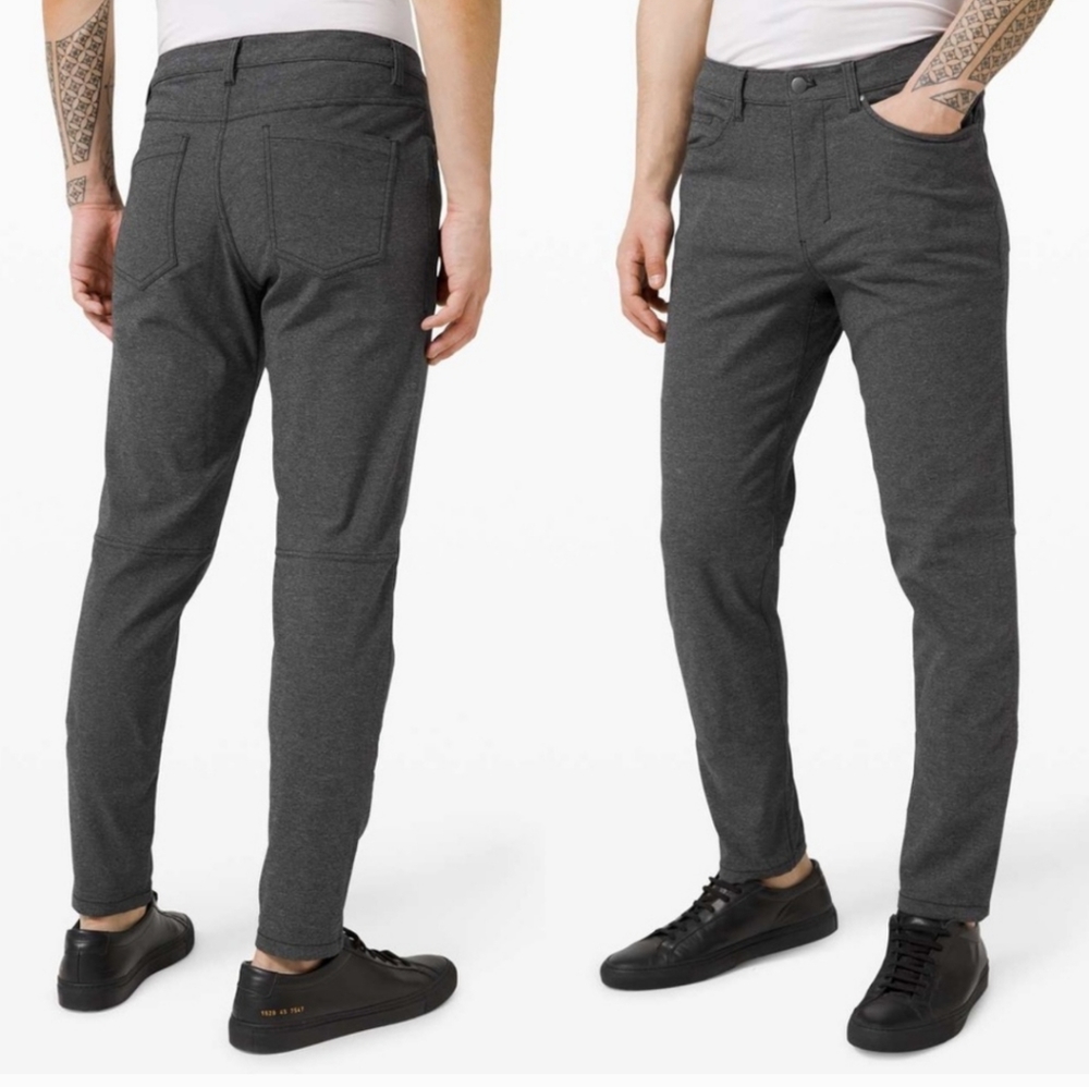 Lululemon ABC Pant Slim 34" Tech Canvas